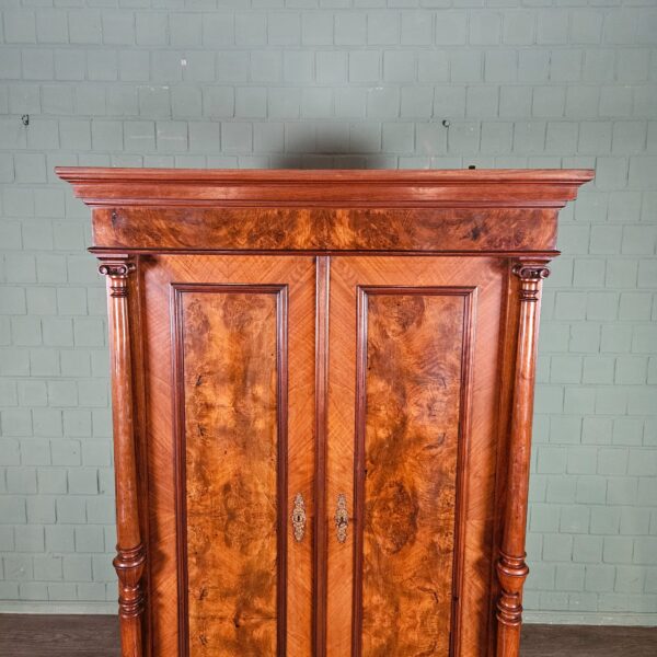 Wardrobe Gründerzeit 1880 Walnut - Image 4
