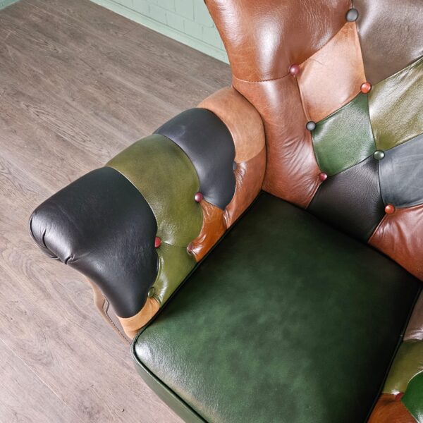 Chesterfield Armchair Leather Model Jungle - Image 5