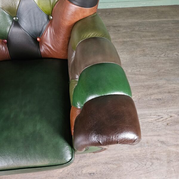 Chesterfield Armchair Leather Model Jungle - Image 8