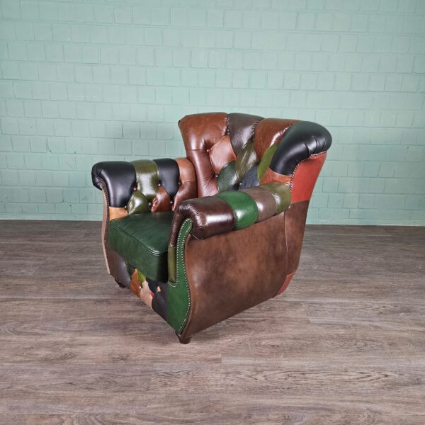 Chesterfield Sofa Jungle 3-1-1 Leather - Image 16