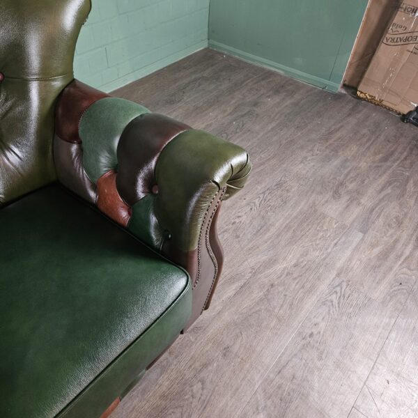 Chesterfield Sofa Jungle 3-1-1 Leather - Image 13