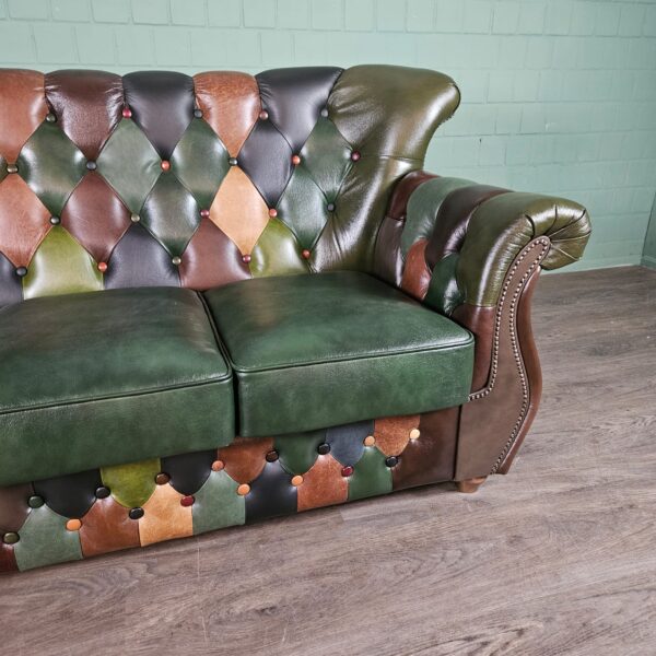 Chesterfield Sofa Jungle 3-1-1 Leather - Image 11
