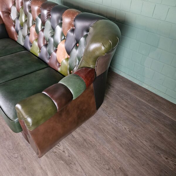 Chesterfield Sofa Jungle 3-1-1 Leather - Image 14