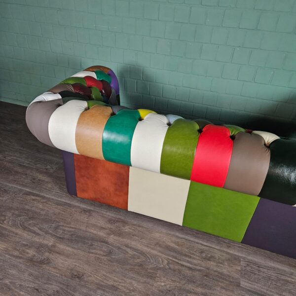 Chesterfield Sofa Leather Model Carnival 2,00 m - Image 11