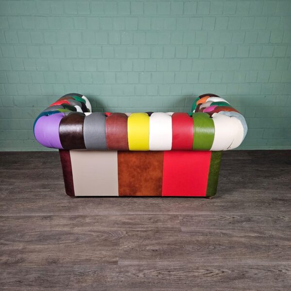 Chesterfield Sofa Leather Model Carnival 1,63 m - Image 10