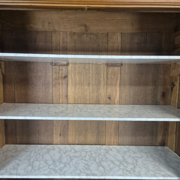 Wardrobe Biedermeier 1840 Oak - Image 23