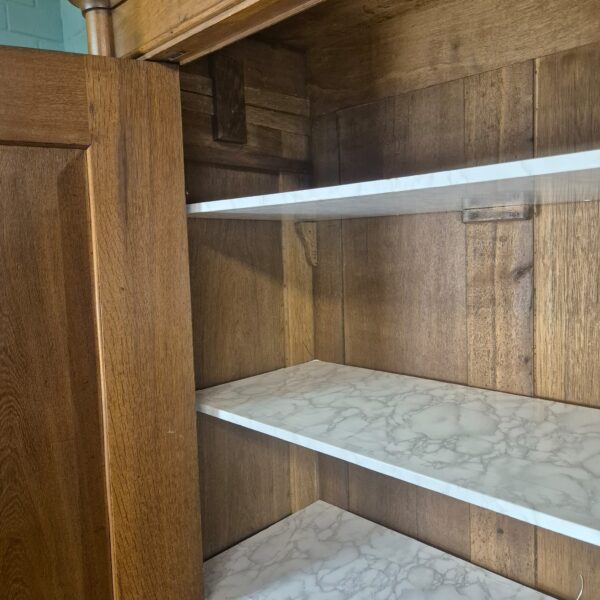 Wardrobe Biedermeier 1840 Oak - Image 24