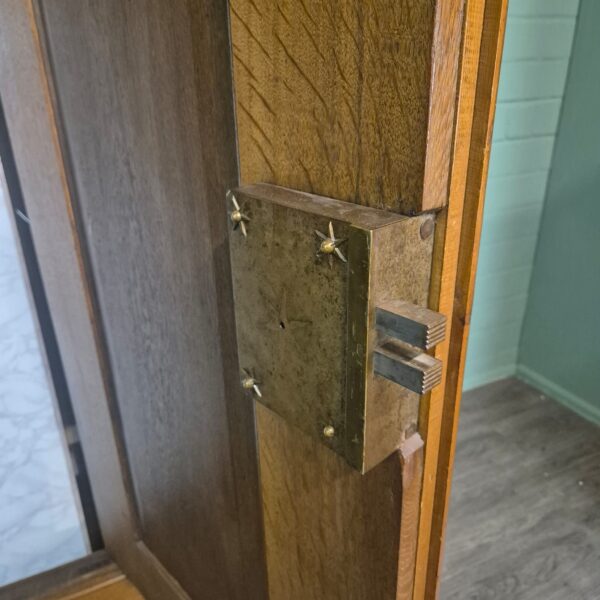 Wardrobe Biedermeier 1840 Oak - Image 26