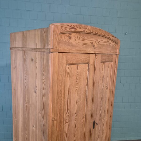 Wardrobe Jugendstil 1900 Pine - Image 5