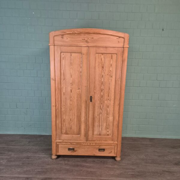 Wardrobe Jugendstil 1900 Pine - Image 3