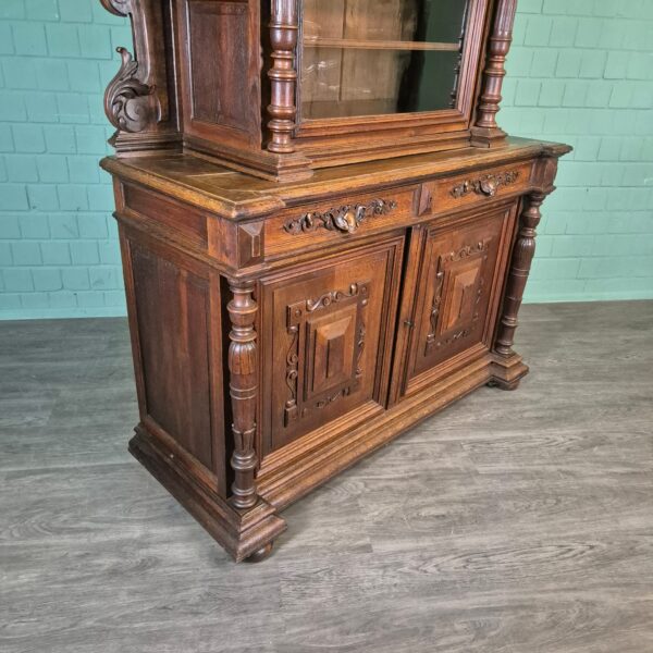 Cabinet Gründerzeit 1880 Oak - Image 7