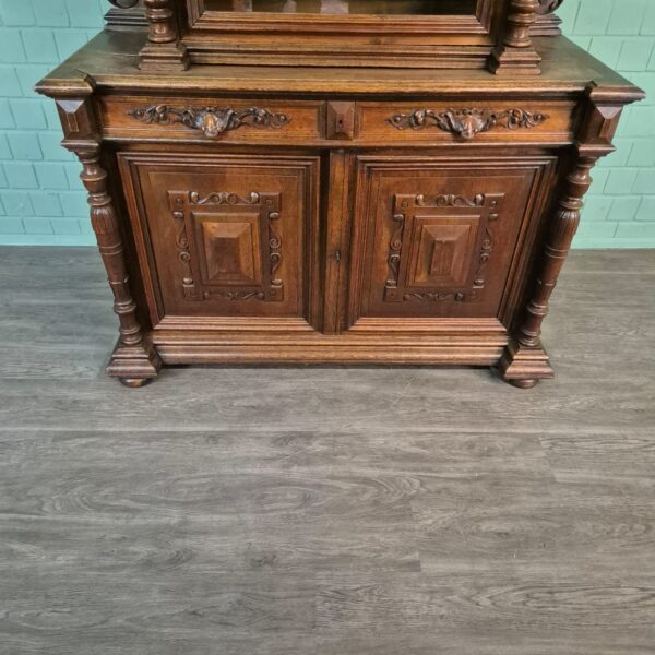 Cabinet Gründerzeit 1880 Oak - Image 9