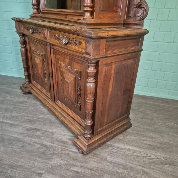 Cabinet Gründerzeit 1880 Oak - Image 10