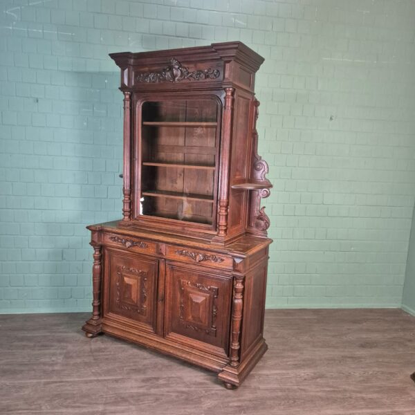Cabinet Gründerzeit 1880 Oak - Image 4