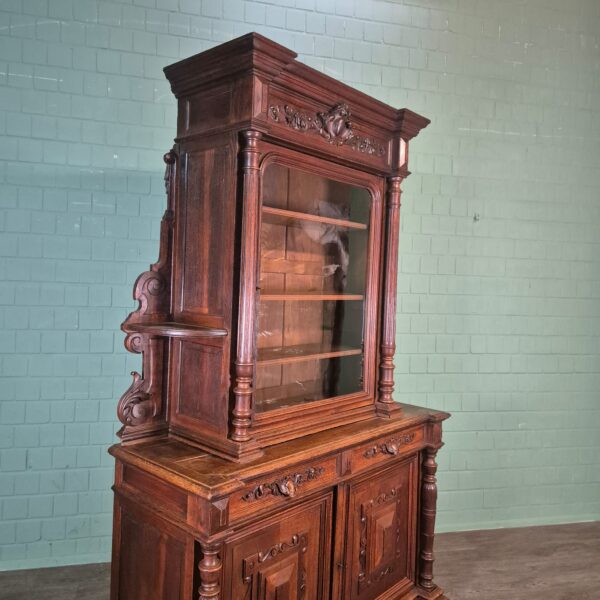 Cabinet Gründerzeit 1880 Oak - Image 5