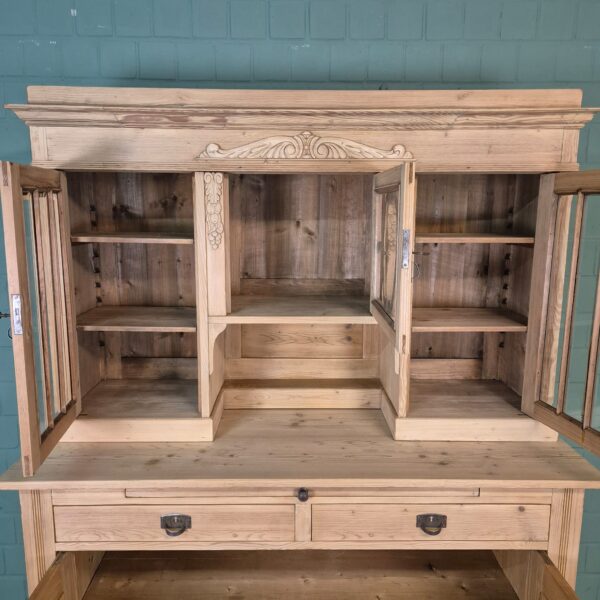 Kitchen Cabinet Jugendstil 1910 Pine - Image 13