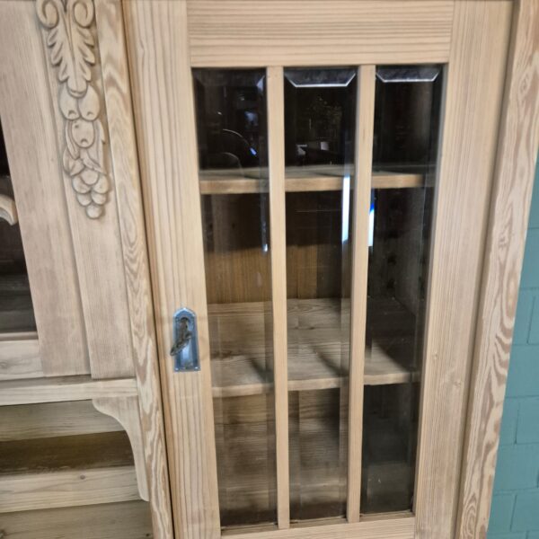Kitchen Cabinet Jugendstil 1910 Pine - Image 10