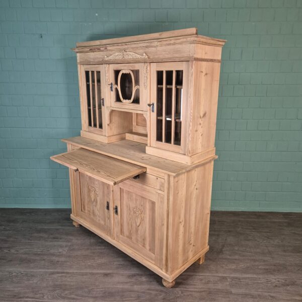 Kitchen Cabinet Jugendstil 1910 Pine - Image 5