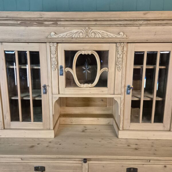 Kitchen Cabinet Jugendstil 1910 Pine - Image 8