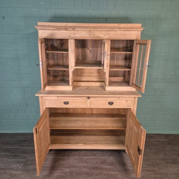 Kitchen Cabinet Jugendstil 1910 Pine - Image 12