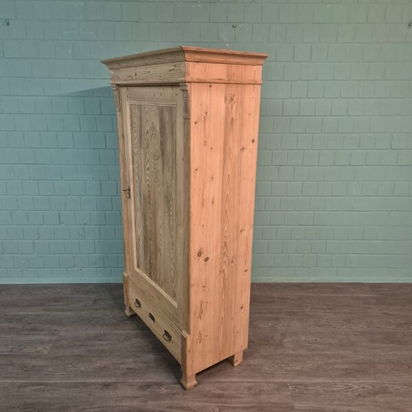 Wardrobe Jugendstil 1900 Pine - Image 4