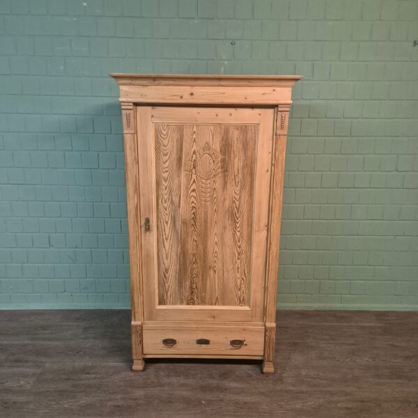 Wardrobe Jugendstil 1900 Pine - Image 3