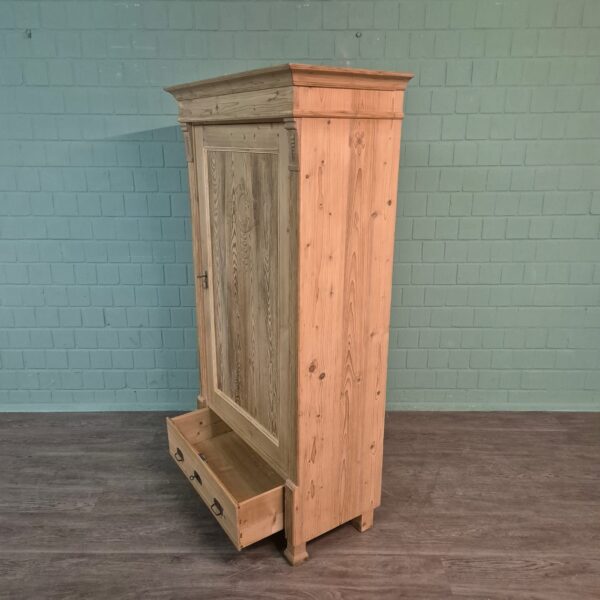 Wardrobe Jugendstil 1900 Pine - Image 12