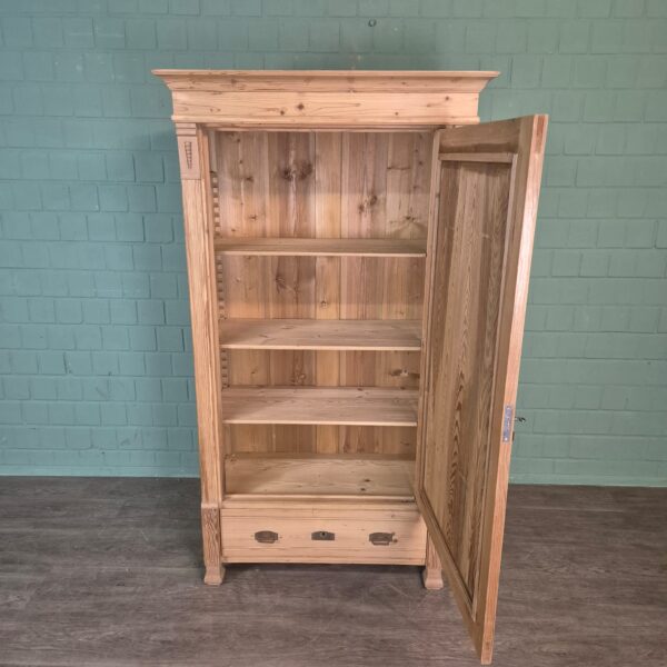 Wardrobe Jugendstil 1900 Pine - Image 10