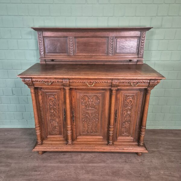 Sideboard Gründerzeit 1880 Oak - Image 3