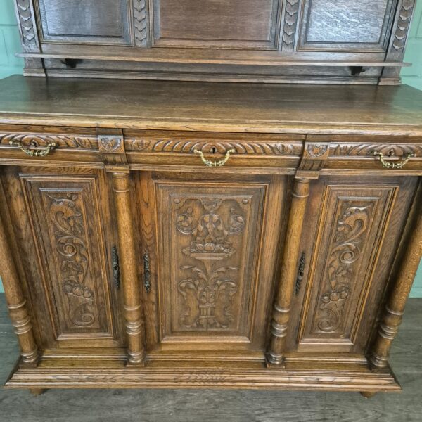 Sideboard Gründerzeit 1880 Oak - Image 9
