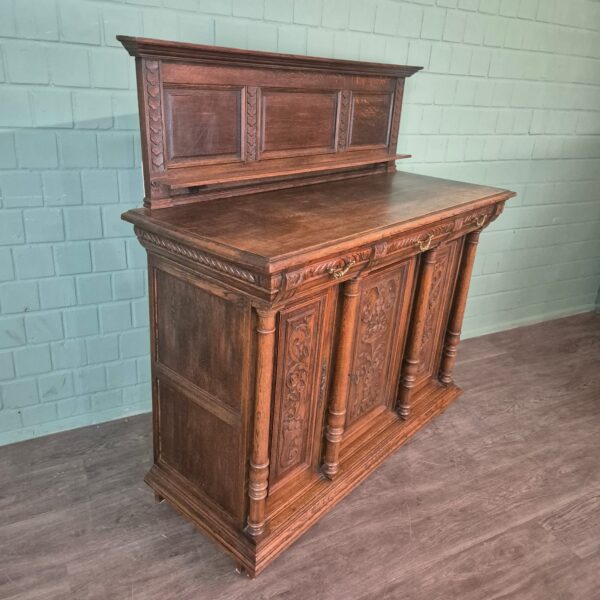 Sideboard Gründerzeit 1880 Oak - Image 4