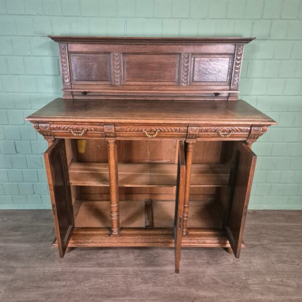 Sideboard Gründerzeit 1880 Oak - Image 12
