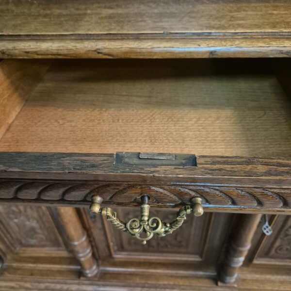 Sideboard Gründerzeit 1880 Oak - Image 15