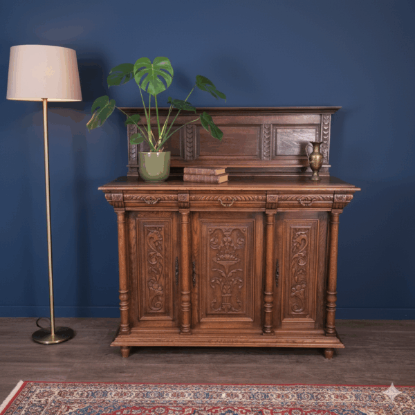 Sideboard Gründerzeit 1880 Oak - Image 2