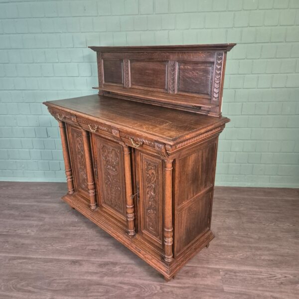 Sideboard Gründerzeit 1880 Oak - Image 5