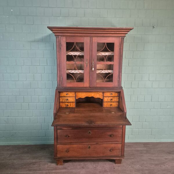 Secretary Biedermeier 1820 Oak - Image 6