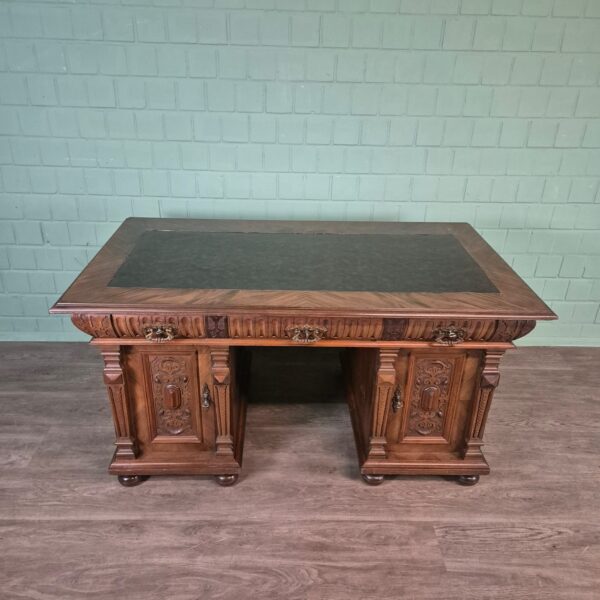 Desk Gründerzeit 1880 Walnut - Image 3