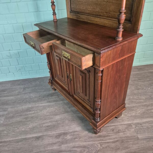 Cabinet Jugendstil 1910 Walnut - Image 15
