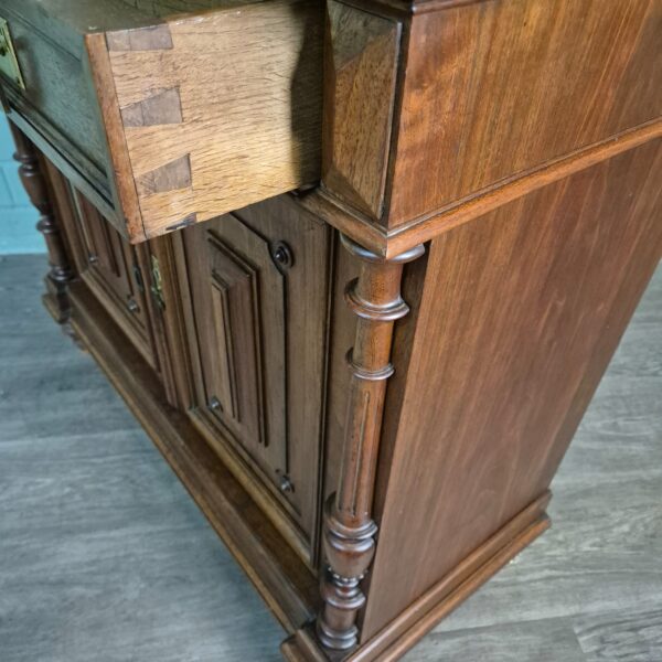 Cabinet Jugendstil 1910 Walnut - Image 16