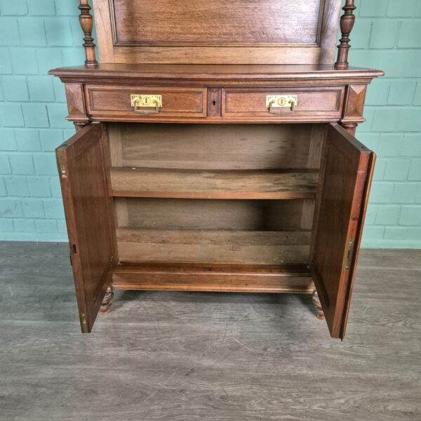 Cabinet Jugendstil 1910 Walnut - Image 17