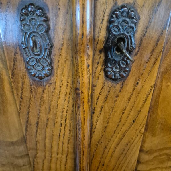 Secretary Biedermeier 1850 Ash Wood - Image 7