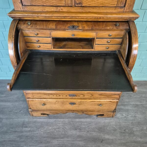 Secretary Biedermeier 1850 Ash Wood - Image 12