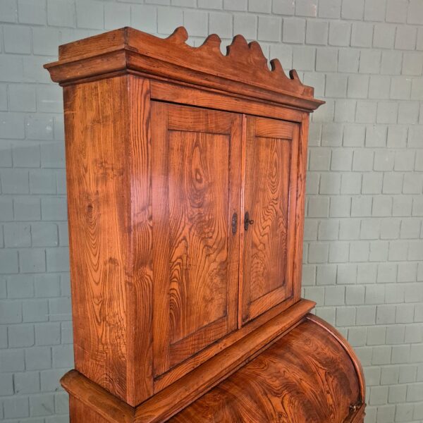 Secretary Biedermeier 1850 Ash Wood - Image 4