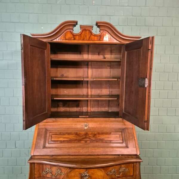 Secretary Baroque 1780 Walnut - Image 14
