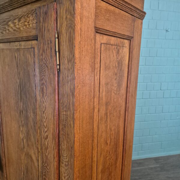 Wardrobe Biedermeier 1840 Oak - Image 10