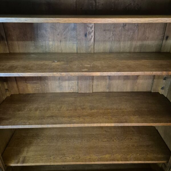 Wardrobe Biedermeier 1840 Oak - Image 12