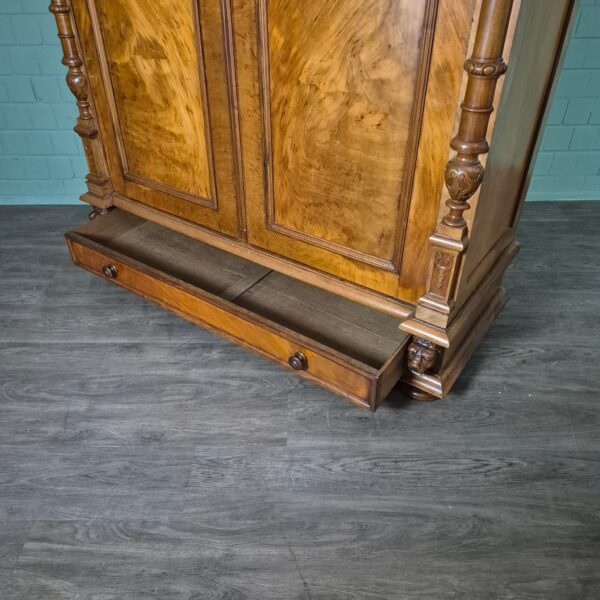 Wardrobe Gründerzeit 1880 Walnut - Image 20