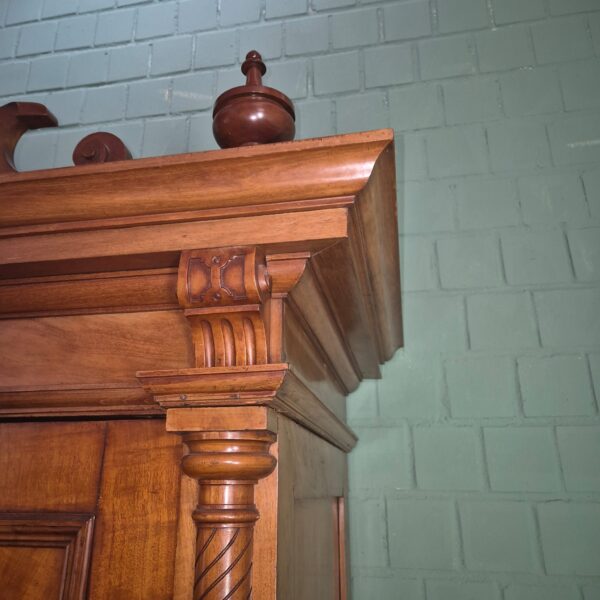 Wardrobe Gründerzeit 1880 Walnut - Image 13