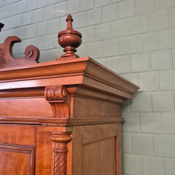 Wardrobe Gründerzeit 1880 Walnut - Image 12