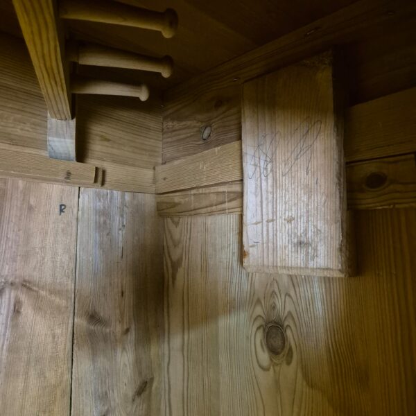 Wardrobe Gründerzeit 1880 Pine - Image 13